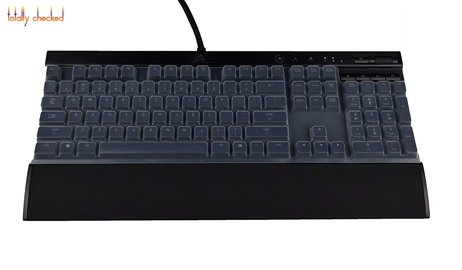 Gaming Keyboard Corsair - Silikon klavye kapak cilt koruyucu Corsair