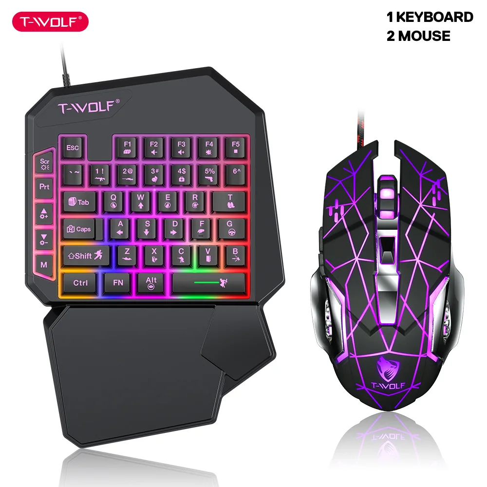 Gaming Keyboard Hand - T-WOLF TF900 tek elle klavye taht