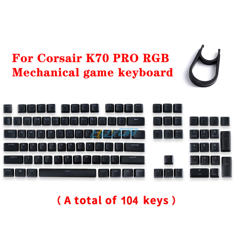 Gaming Keyboard Corsair - PP+ YENİ PBT tuş başlıkları CORSAIR