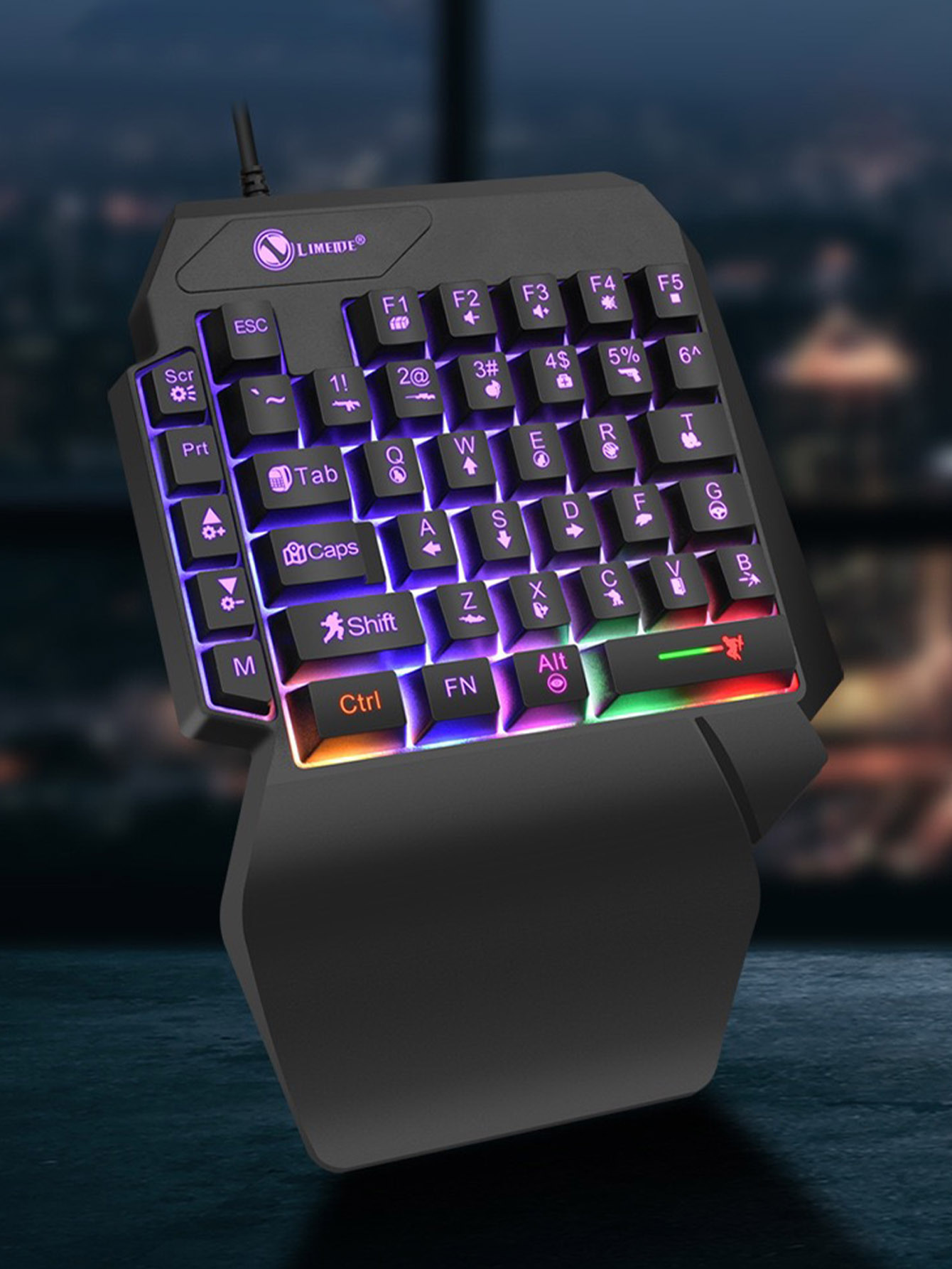 Gaming Keyboard And Mouse For Xbox - Mekanik Tek El Kullanımlı Hafif Oyun