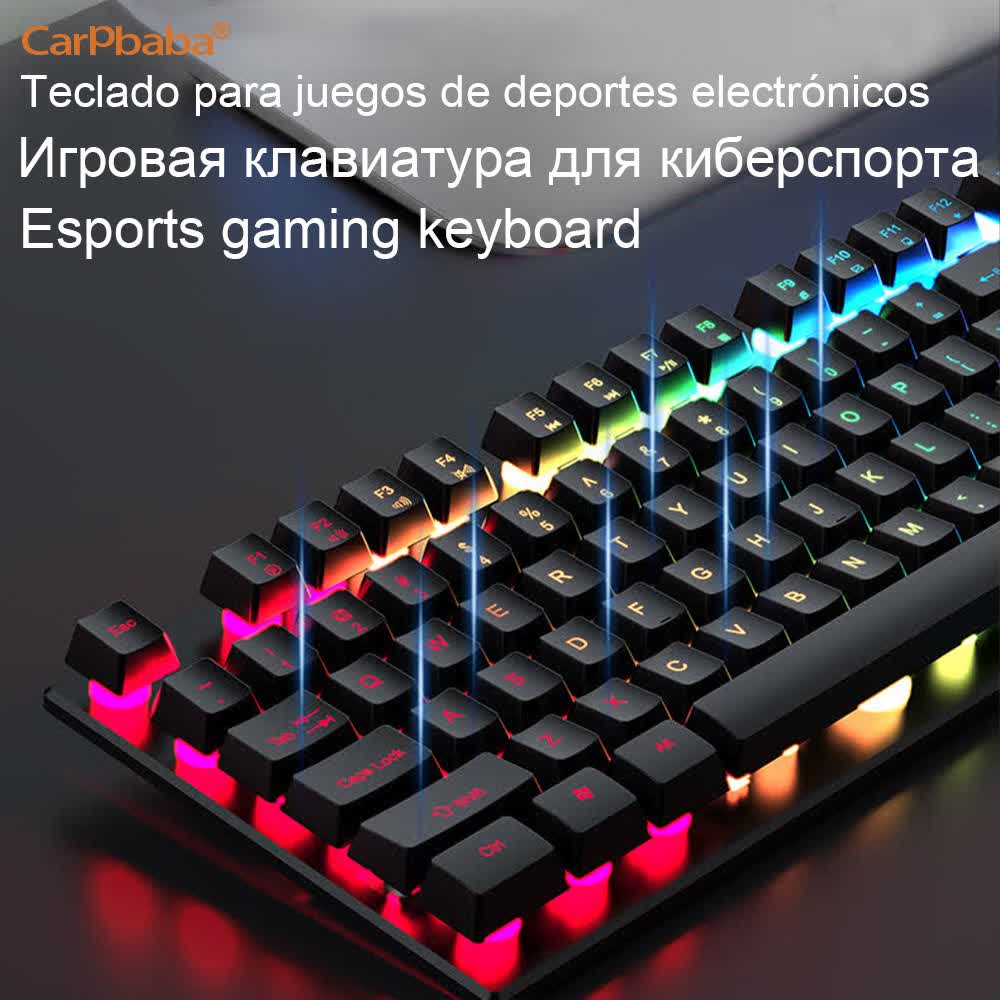 Gaming Keyboard And Mouse For Xbox - Carpbaba GX305A klavyeler Retro yuvarlak Punk