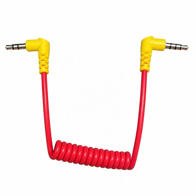 Coiled Usb Cable - B03B-Plug, DV Kamera AV Çıkışını Mini