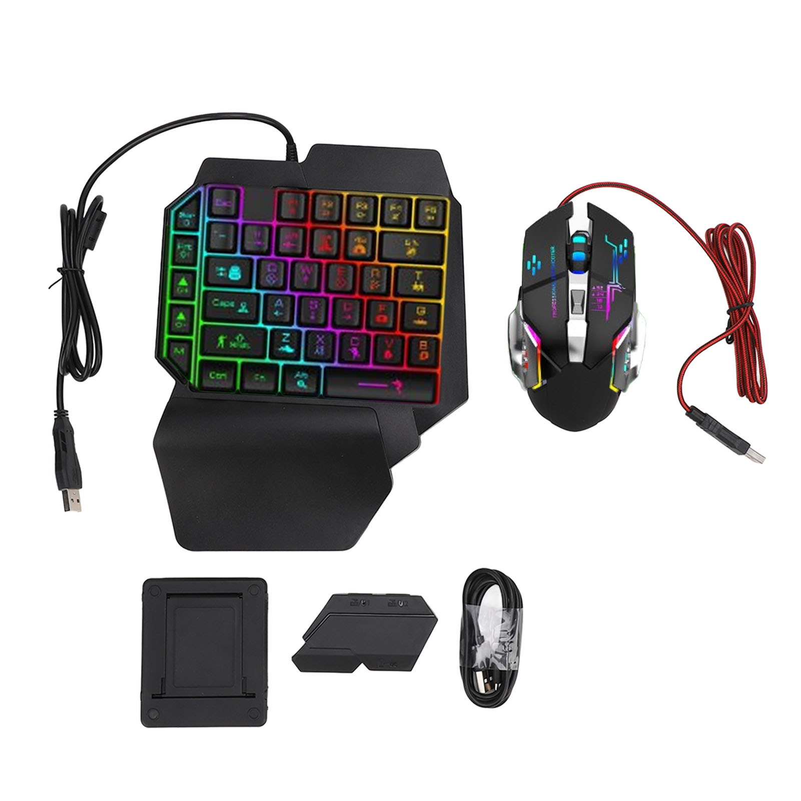 Gaming Keyboard Mouse Combo - Klavye Fare Dönüştürücü Seti Duyarlı Tek