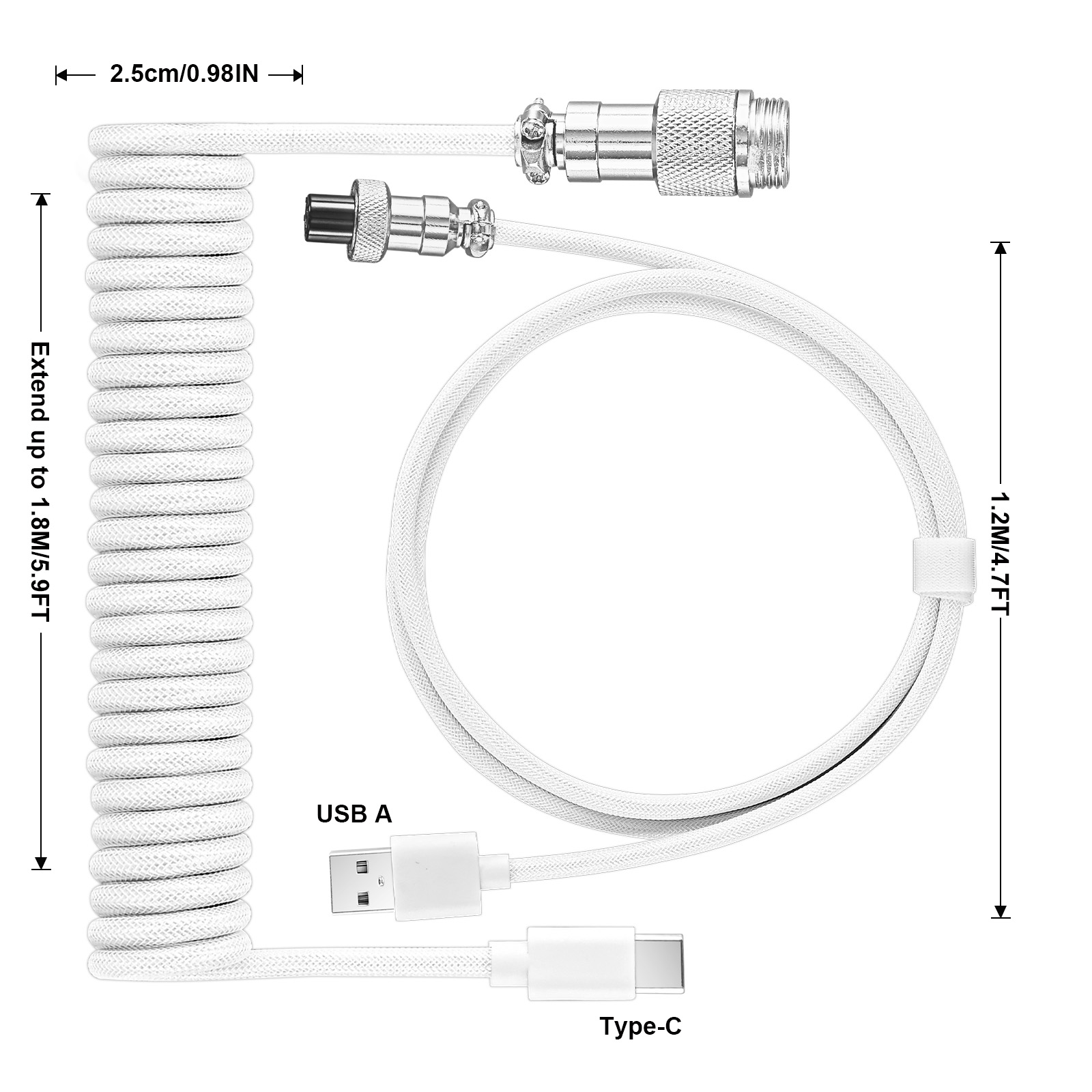 Mekanik Klavye Sarmal Kablo Av - Coiled Usb Cable incelemesi ve fiyatı