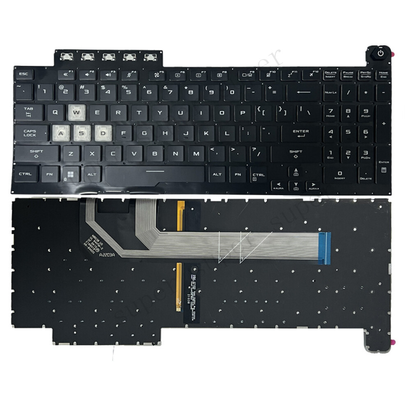 ASUS TUF Gaming F15 FX506 FA50 - Gaming Keyboard Asus incelemesi ve fiyatı