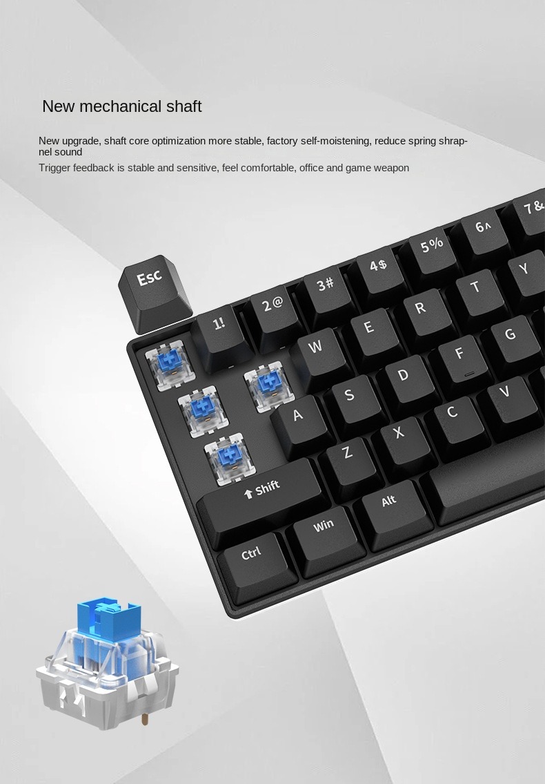 Oyun Klavyesi Beyaz Mekanik Oy - Gaming Keyboard And Mouse For Xbox incelemesi ve fiyatı