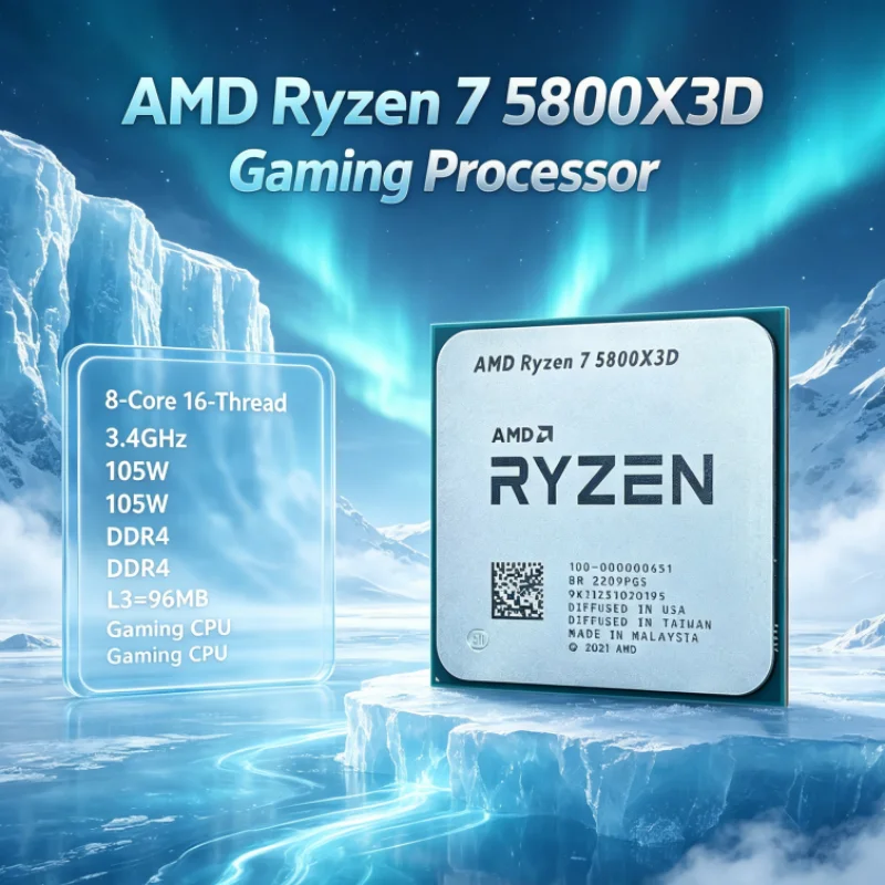 AMD R7 5800X3D 96 MB 8 Çekirde - Amd Cpu Ryzen 7 incelemesi ve fiyatı