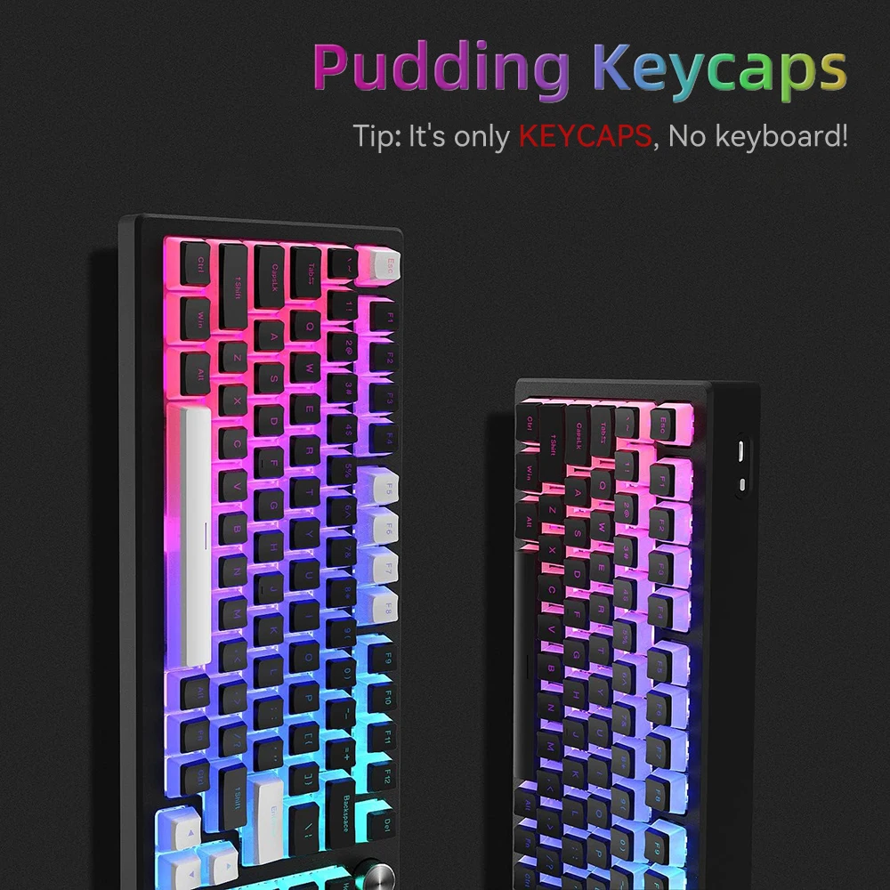 Yeni Pudding PBT Klavye Tuşlar - Gaming Keyboard Mouse Combo incelemesi ve fiyatı