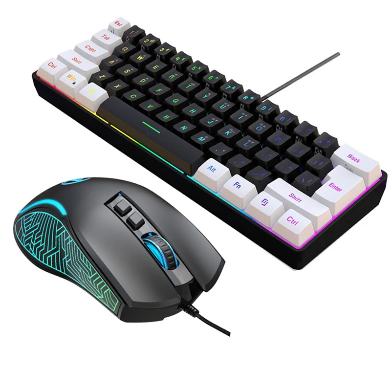 Klavye ve Fare %60 Bilgisayar  - Gaming Keyboard Mouse And Headset Combo incelemesi ve fiyatı