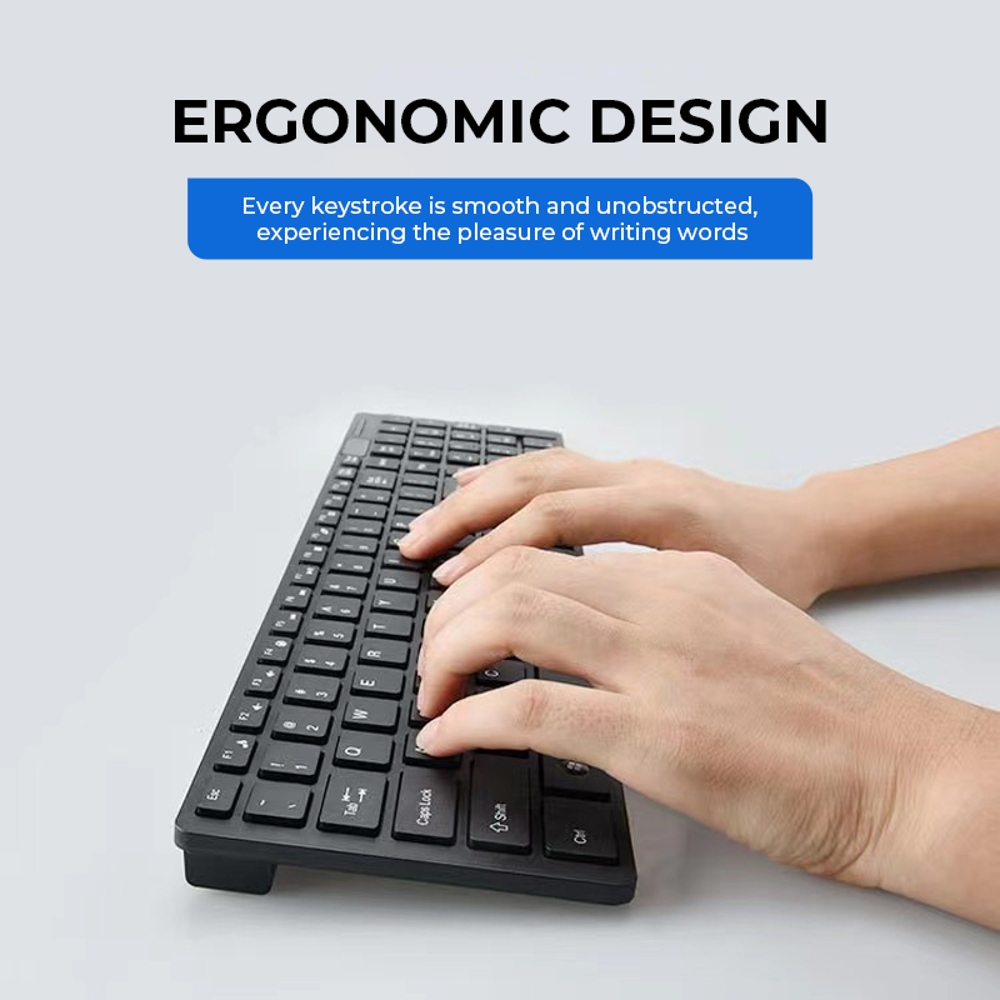 Ultra-ince 2.4G Kablosuz Klavy - Gaming Keyboard Mouse And Headset Combo incelemesi ve fiyatı
