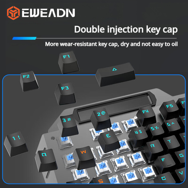 EWEADN TK900 Mekanik Klavye US - Gaming Keyboard Corsair incelemesi ve fiyatı