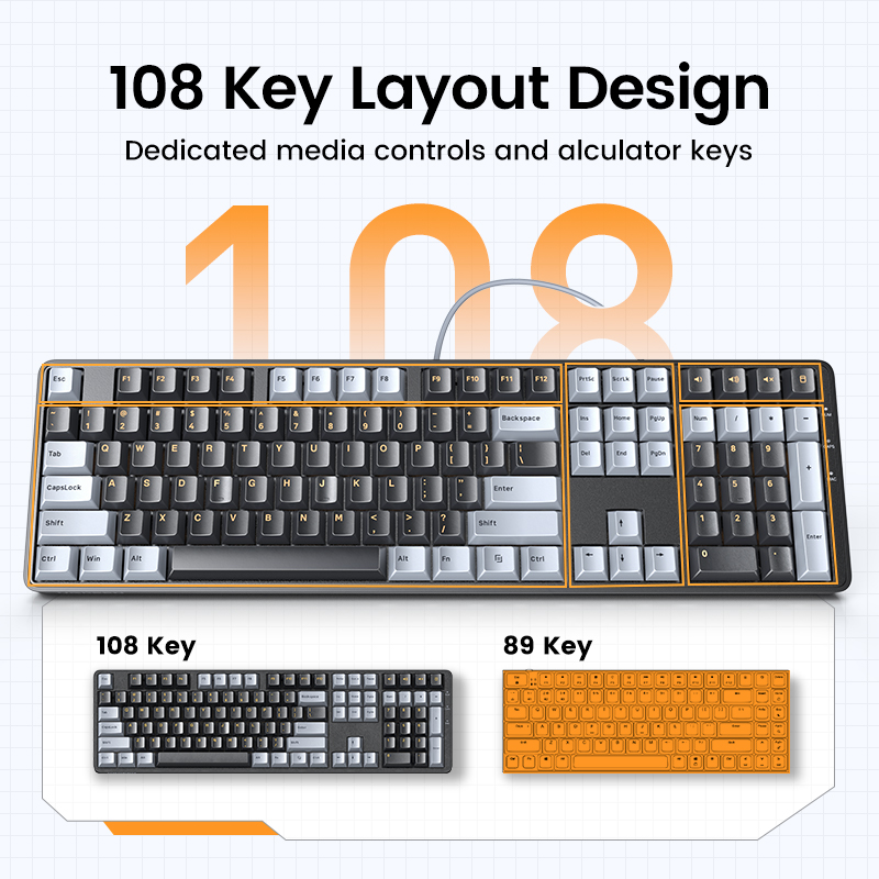 Rj45 mekanik klavye 108 PBT Ke - Gaming Keyboard Corsair incelemesi ve fiyatı