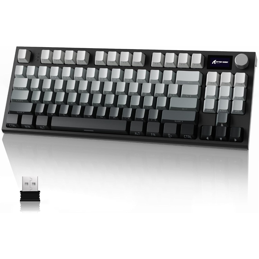 ATTACK SHARK K86 RGB %75 Kablo - Gaming Keyboard Corsair incelemesi ve fiyatı