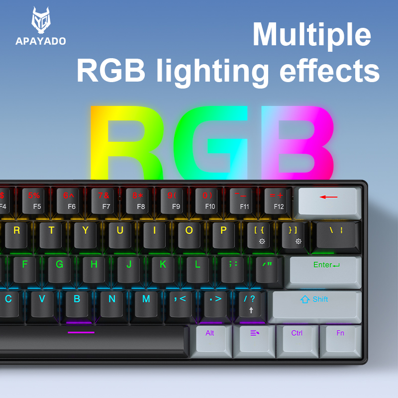 APAYADO K61 Mini Mekanik Klavy - Gaming Keyboard Mouse Combo incelemesi ve fiyatı