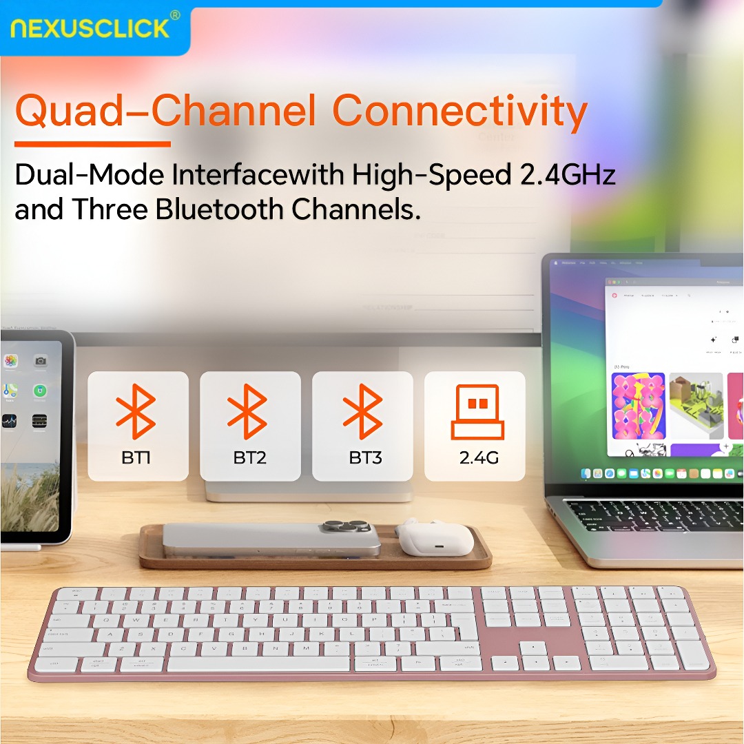 NexusClick Şarj Edilebilir Kab - Gaming Keyboard Mouse Combo incelemesi ve fiyatı
