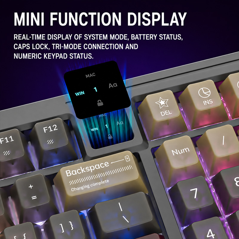 Langtu T98 Üç Modlu RGB Özelle - Gaming Keyboard Mouse Combo incelemesi ve fiyatı