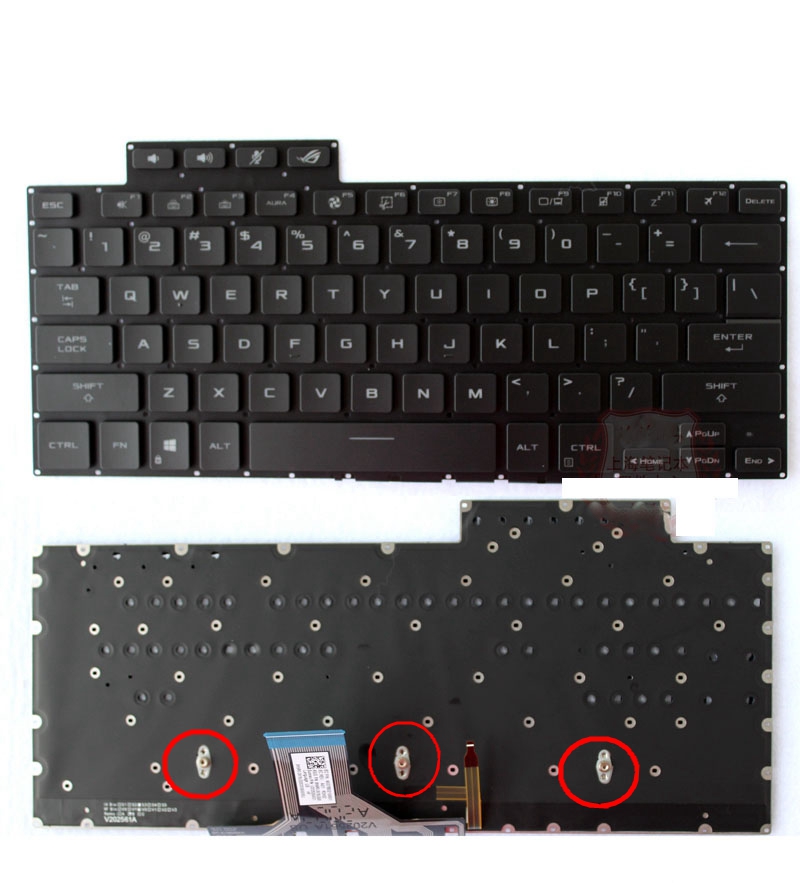 New US Backlit Keyboard for AS - Gaming Keyboard Asus incelemesi ve fiyatı