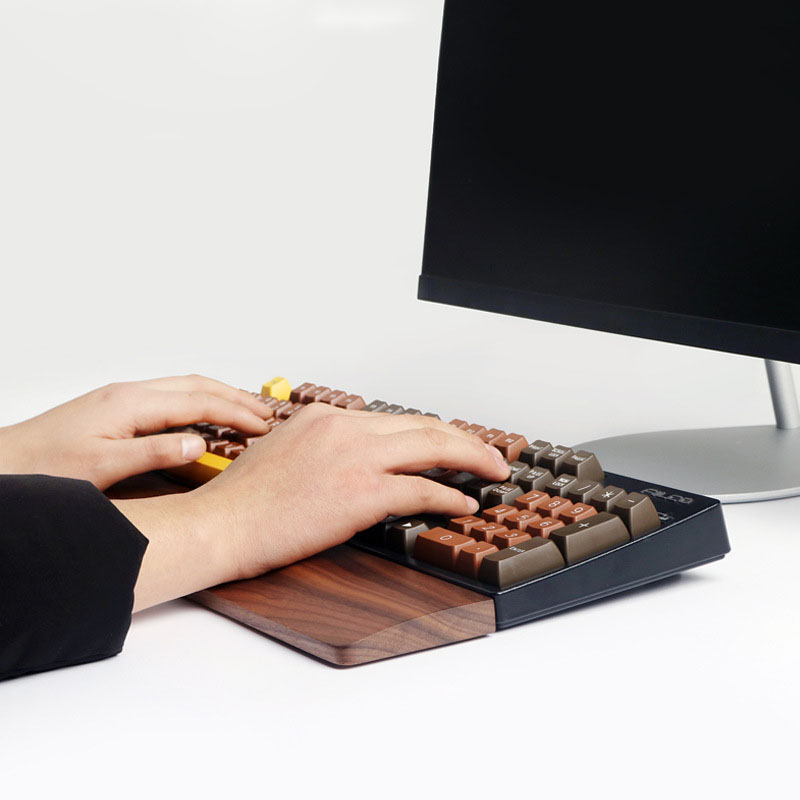 Tek elle meşe ceviz ahşap klav - Gaming Keyboard Number Pad incelemesi ve fiyatı