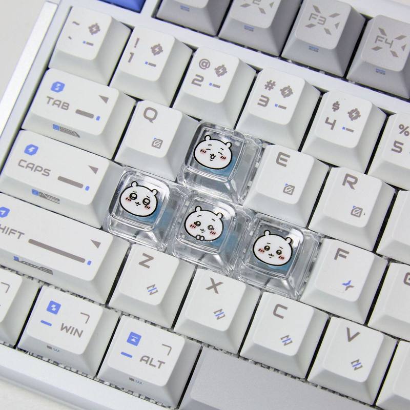 Chiikawa 4 Adet El Yapımı Şeff - Gaming Keyboard Backlit incelemesi ve fiyatı