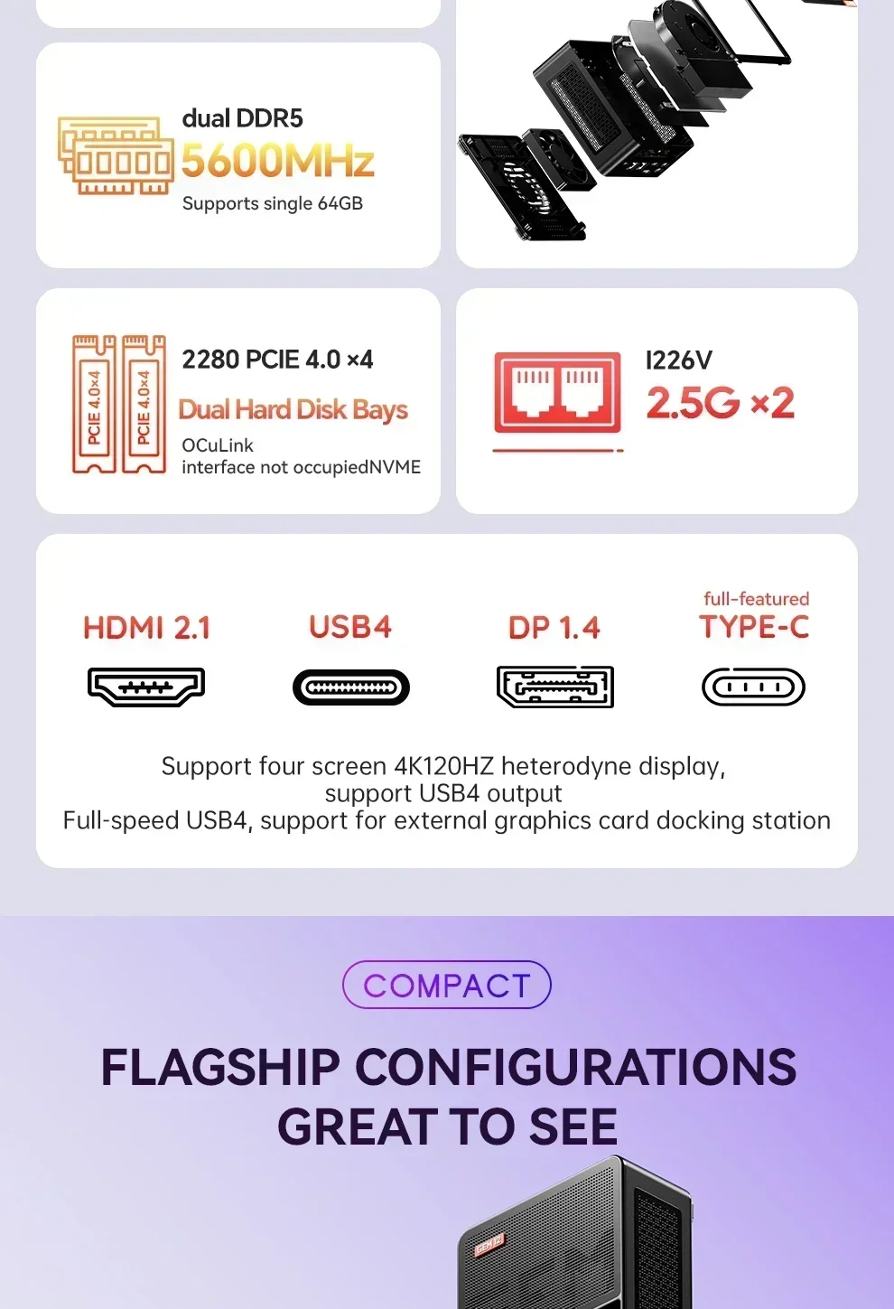 Aoostar GEM12 AMD Ryzen 7 8845 - Amd Cpu Ryzen 7 incelemesi ve fiyatı