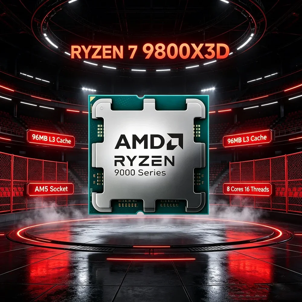 Ryzen 7 9800X3D AMD AM5 Masaüs - Amd Cpu Ryzen 7 incelemesi ve fiyatı