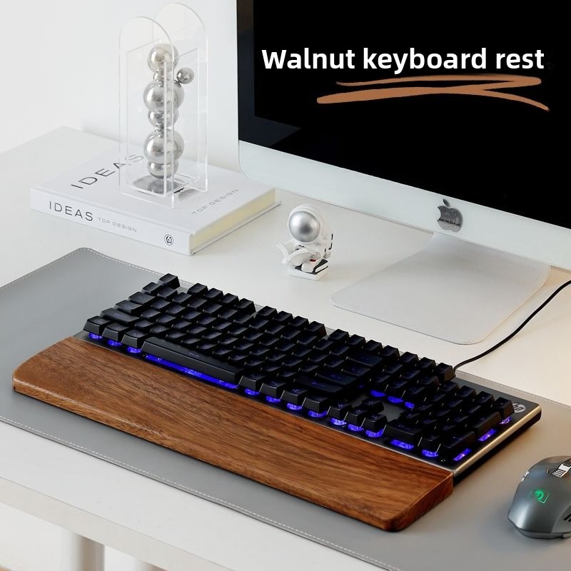 Masif Ahşap Klavye Bilek Deste - Gaming Keyboard And Mouse Combo incelemesi ve fiyatı
