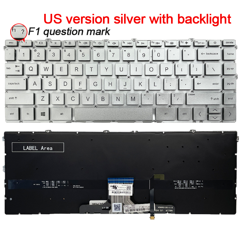 ABD/SP Laptop klavye HP Pavili - Gaming Keyboard Hp incelemesi ve fiyatı