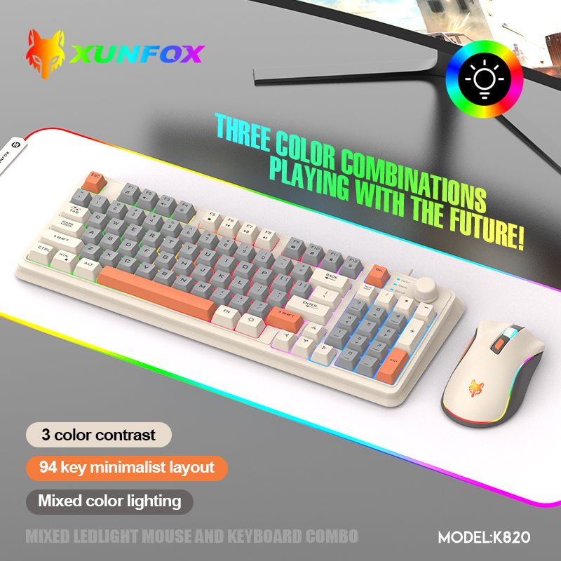 K820 USB Kablolu Oyun Klavye F - Gaming Keyboard Mouse And Headset Combo incelemesi ve fiyatı