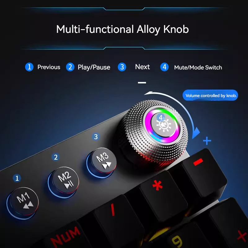 AULA F2088 Mekanik Klavye Arka - Gaming Keyboard Corsair incelemesi ve fiyatı