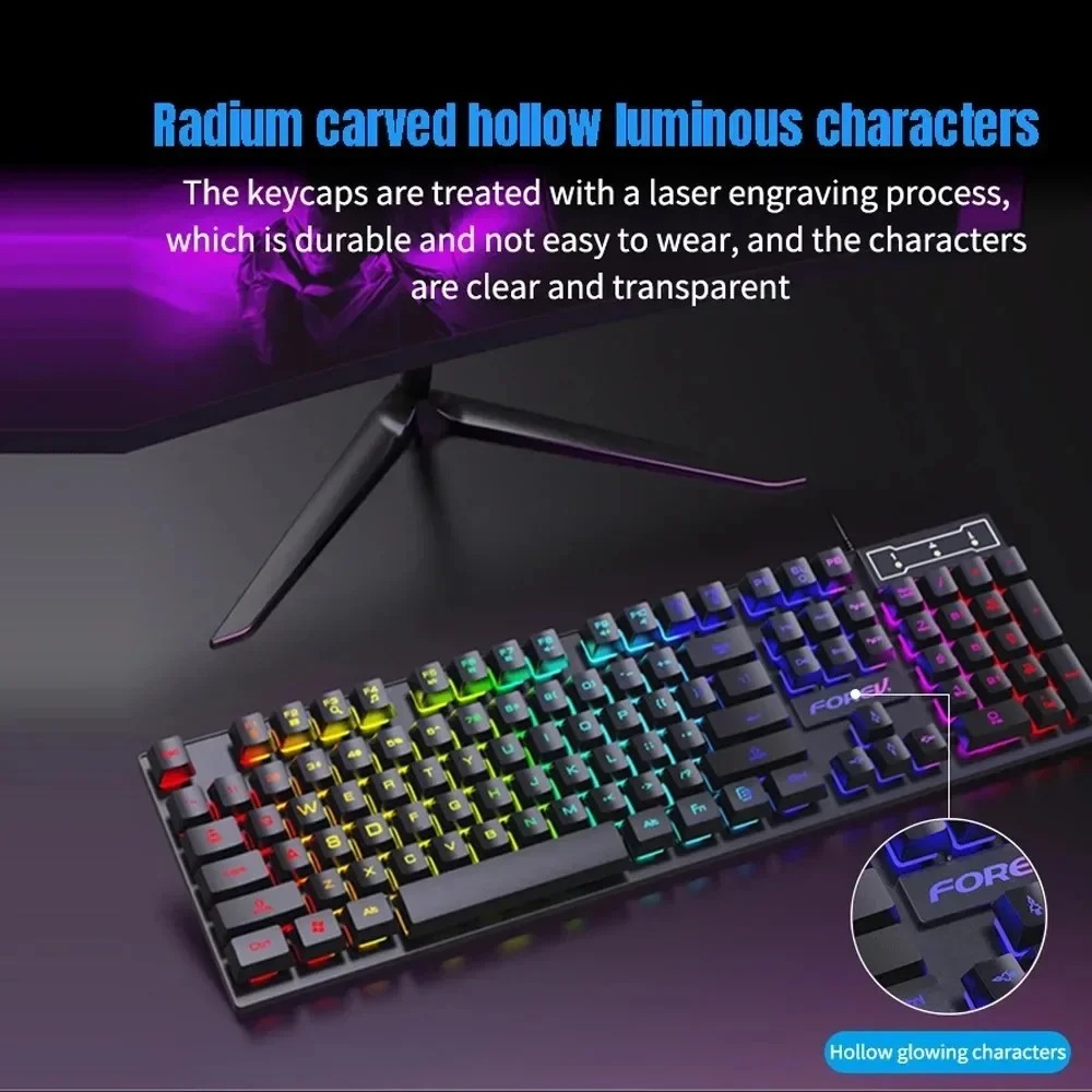 Kebidumei 104 Tuşlu, Arka Aydı - Gaming Keyboard And Mouse For Xbox incelemesi ve fiyatı