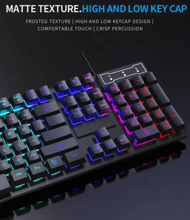 Kebidumei 104 Tuşlu, Arka Aydı - Gaming Keyboard And Mouse For Xbox incelemesi ve fiyatı