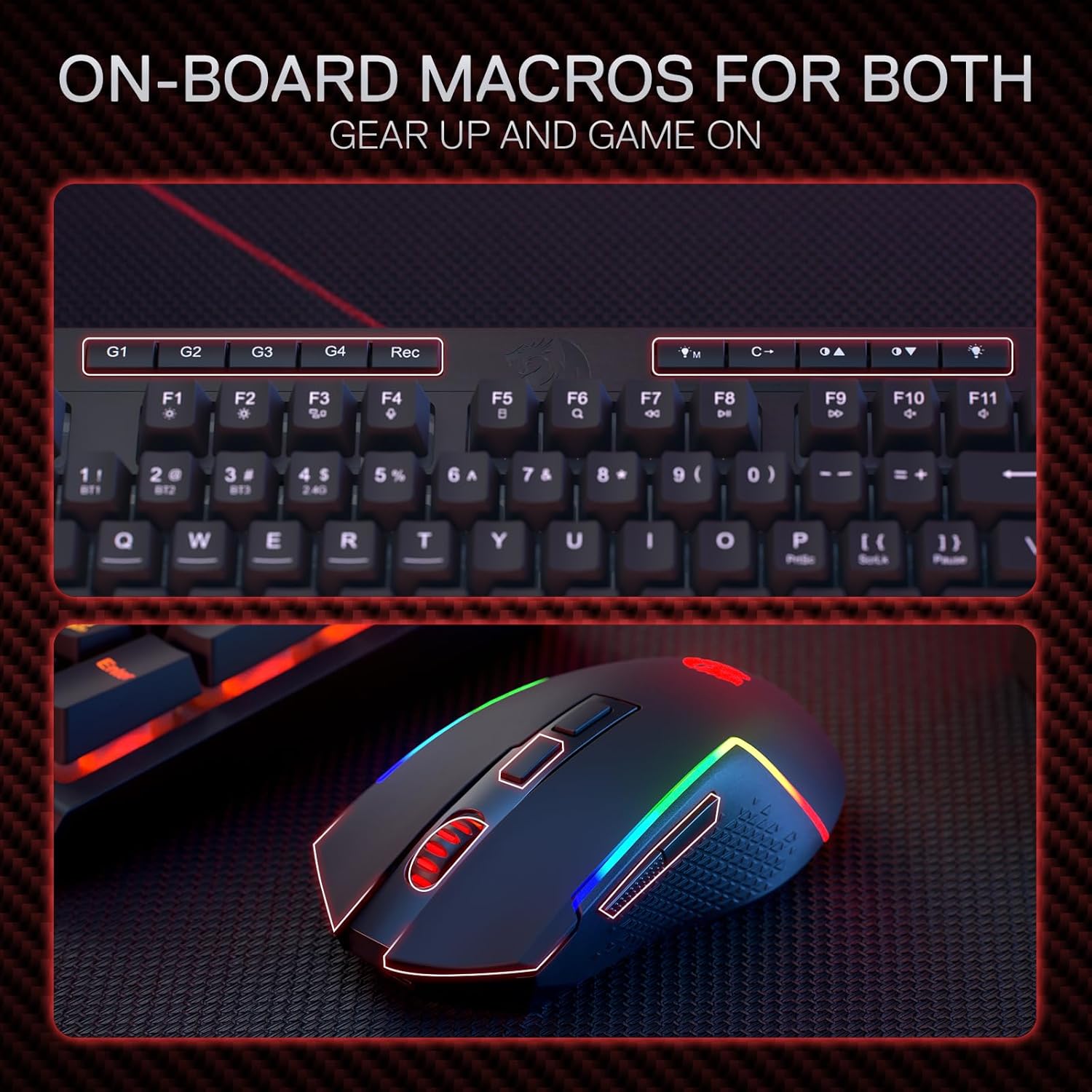 Redragon S142 Kablosuz Oyun Kl - Gaming Keyboard And Mouse For Xbox incelemesi ve fiyatı