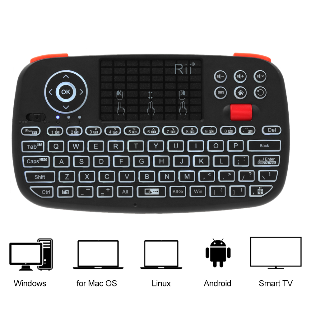 Rii I4 Mini BT Kablosuz Klavye - Gaming Keyboard Hand incelemesi ve fiyatı