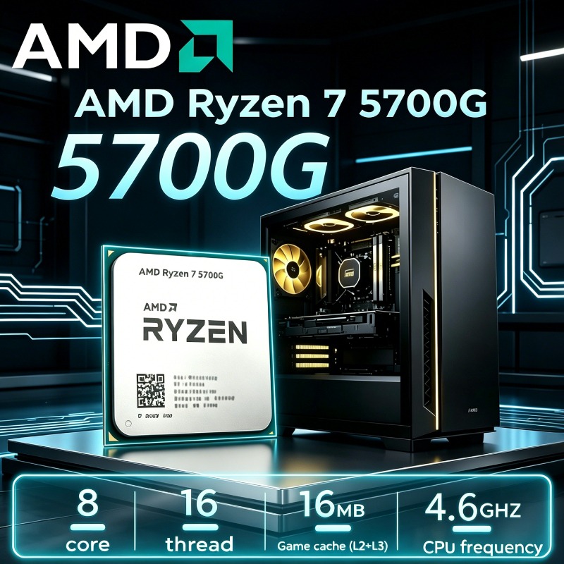 AMD Ryzen 7 5700G Soket AM4 16 - Amd Cpu Ryzen 7 incelemesi ve fiyatı