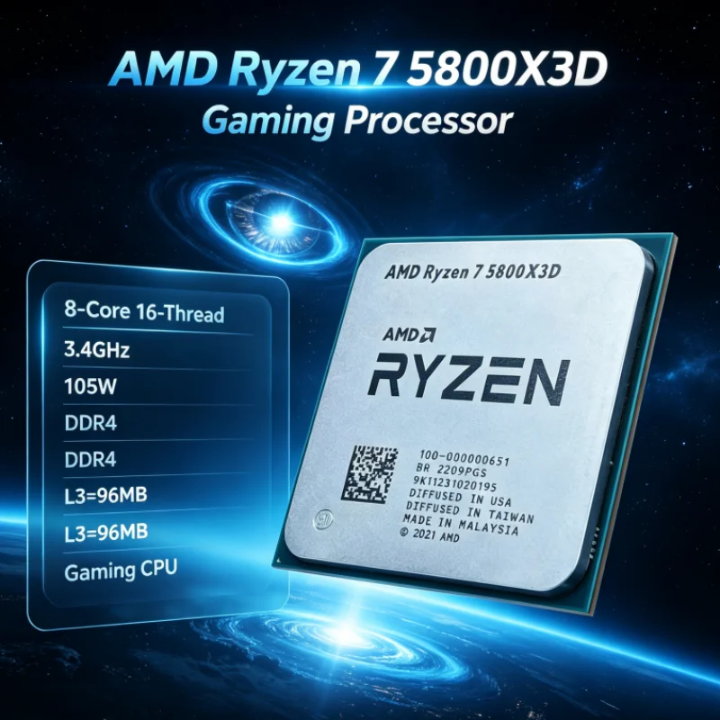 AMD R7 5800X3D 96 MB 7nm Ryzen - Amd Cpu Ryzen 7 incelemesi ve fiyatı
