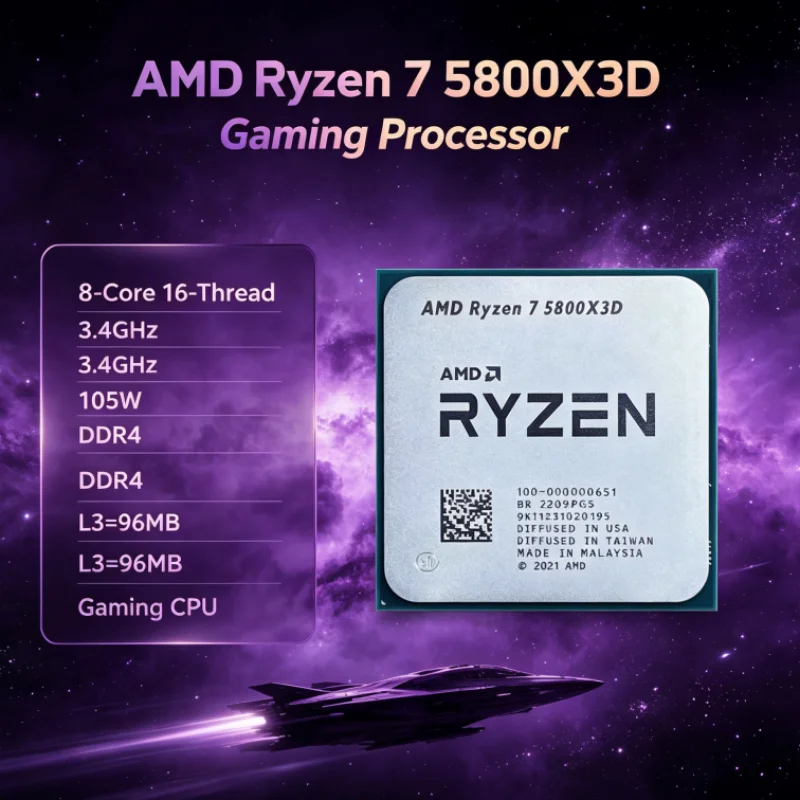 AMD R7 5800X3D 96 MB 7nm Ryzen - Amd Cpu Ryzen 7 incelemesi ve fiyatı