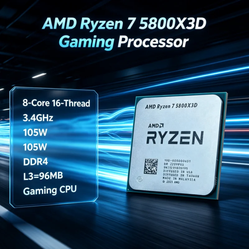 AMD R7 5800X3D 96 MB 7nm Ryzen - Amd Cpu Ryzen 7 incelemesi ve fiyatı